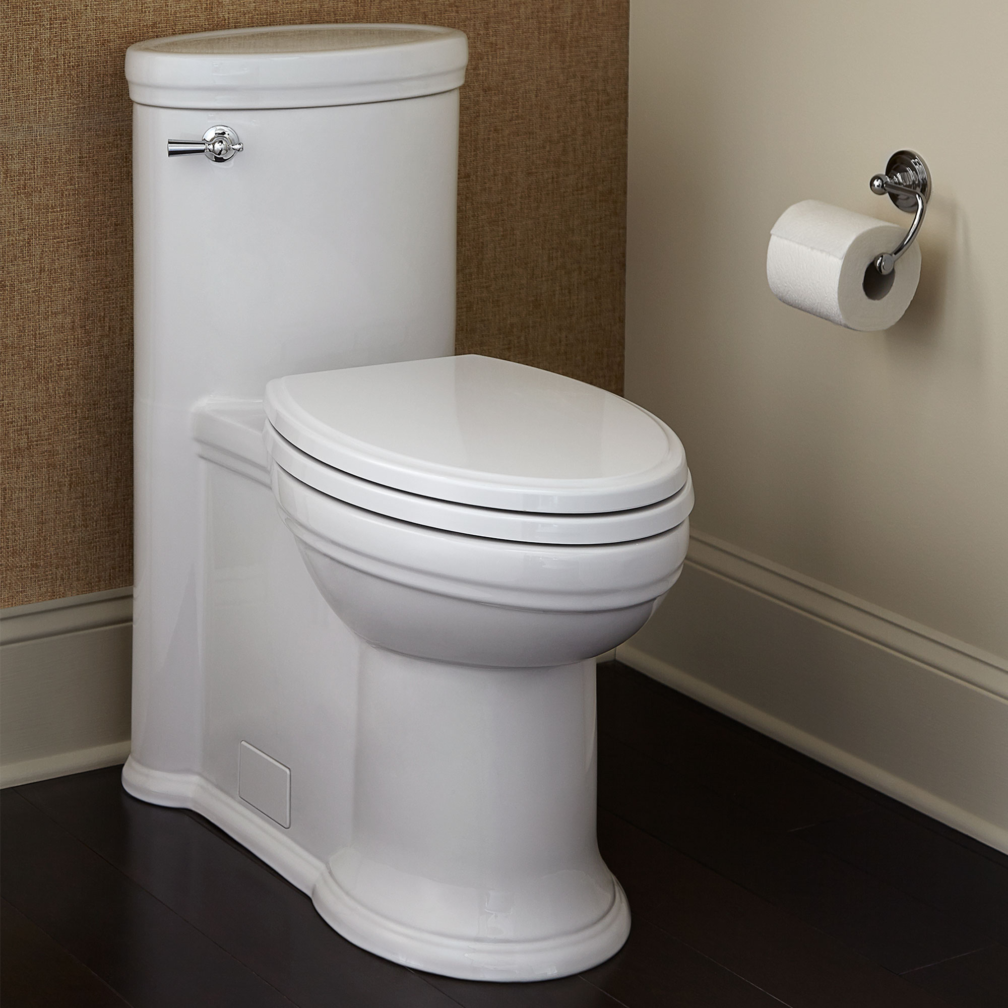 St. George® One-Piece Chair-Height Elongated Toilet with Seat